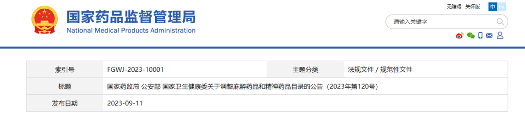 依托咪酯列入第二类精神药品目录！依托咪酯检测，势在必行